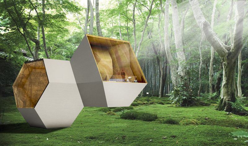Polygonal housing structures