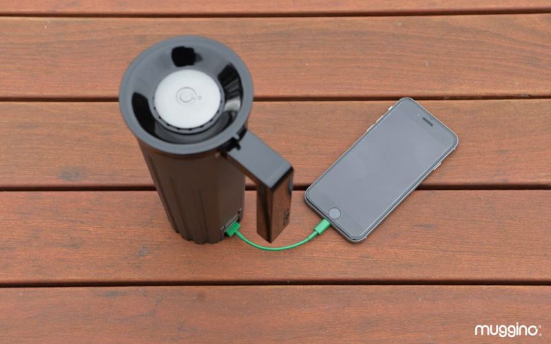 You can charge your smartphones with it and it comes with a charging pad