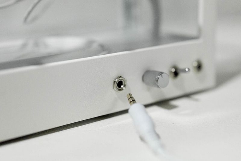 Front side has connectivity switches and ports