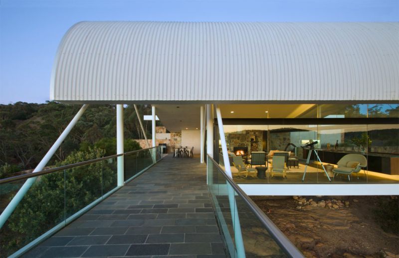 Rooftop deck
