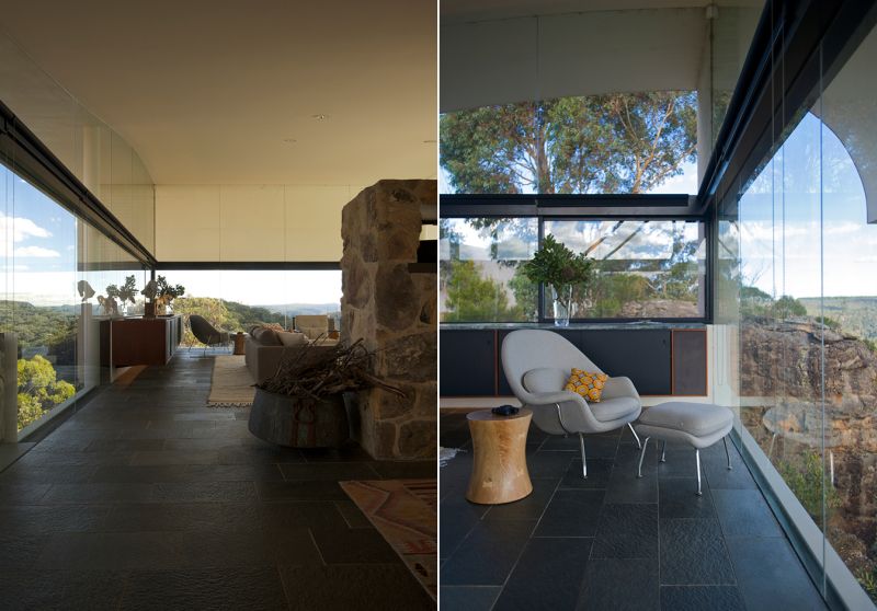Outdoor lounge and dining areas
