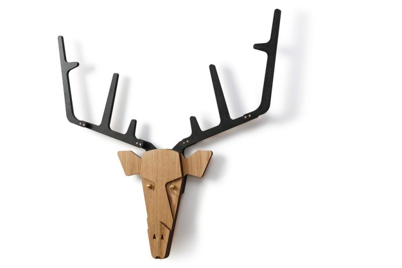 Deer head wall mask