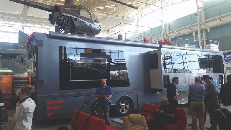 Ces 17 Furrion Elysium Luxury Rv Comes With A Mini Helicopter