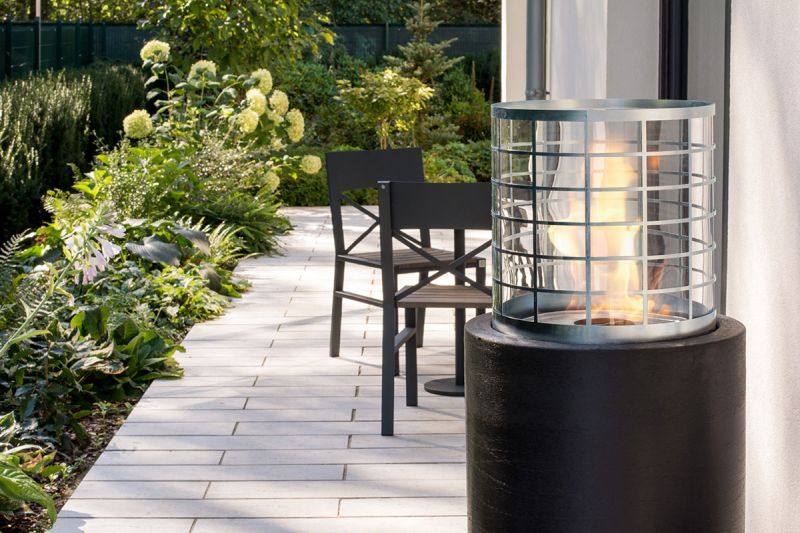 Portable bio fireplaces by Planika