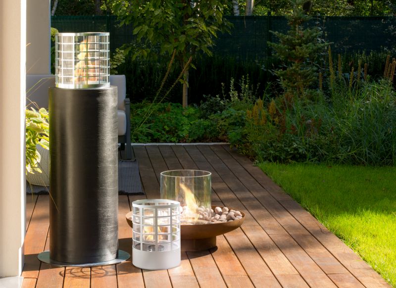 Portable bio fireplaces by Planika
