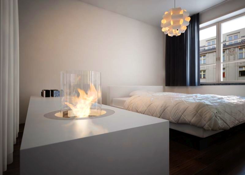 Portable bio fireplaces by Planika