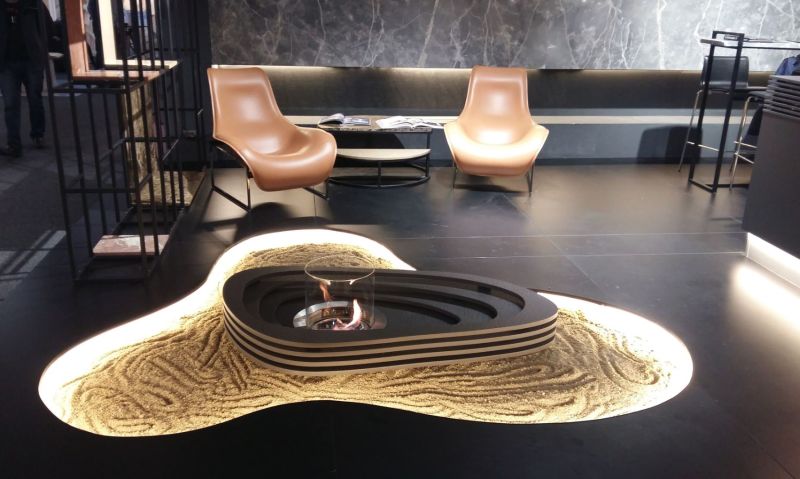 Portable bio fireplaces by Planika