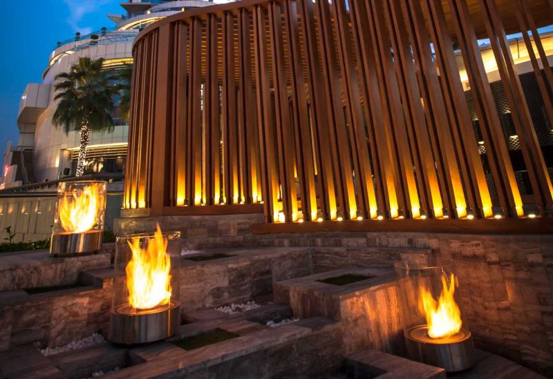 Portable bio fireplaces by Planika