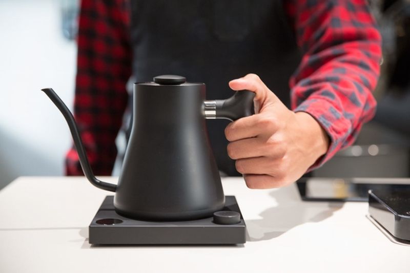 Stagg EKG+ smart kettle by Fellow can be controlled remotely