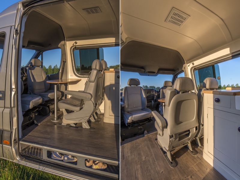 This Camper Van Conversion Accommodates 