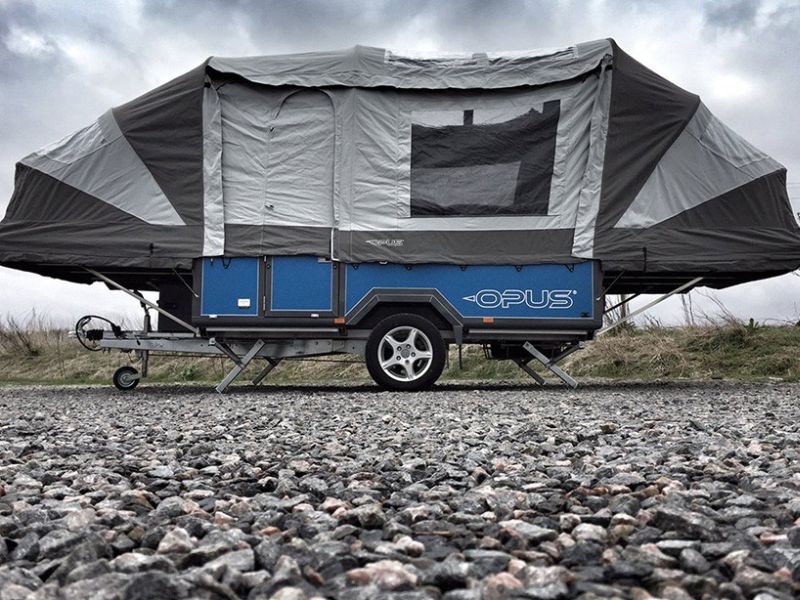 Air Opus is world’s first self-inflating camper tent