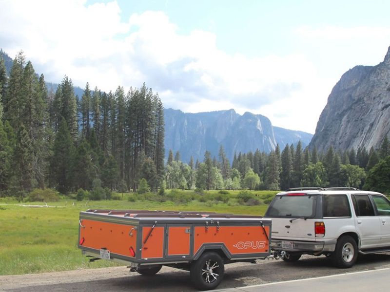 Air Opus is world’s first self-inflating camper tent