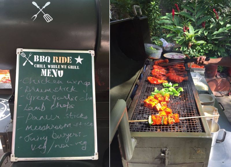 Bengaluru Students Turn Bullet Motorbikes Into Bbq On Wheels