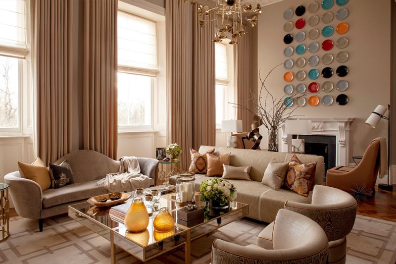 Botti Chandelier by Delightfull consists of multiple trumpet bells