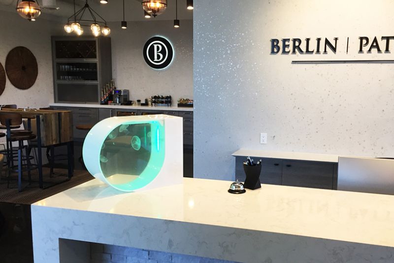 Jellytank: An illuminating desktop aquarium by Blake & Brock Gratton