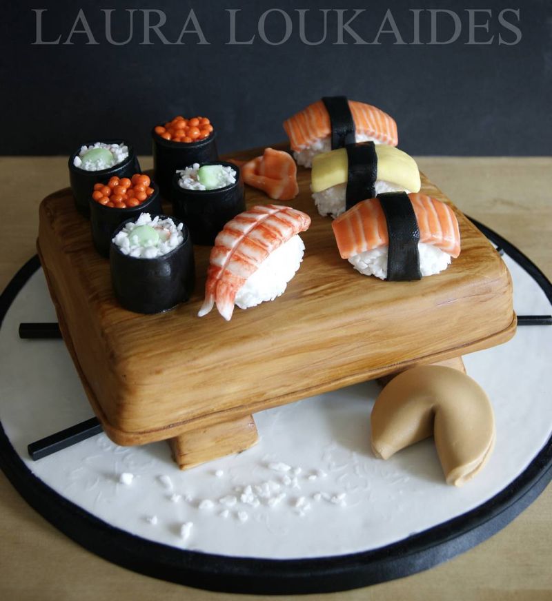 Laura Loukaides bakes cakes that are everything but cakes