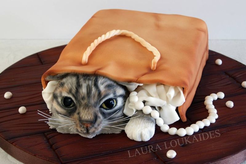 Laura Loukaides bakes cakes that are everything but cakes