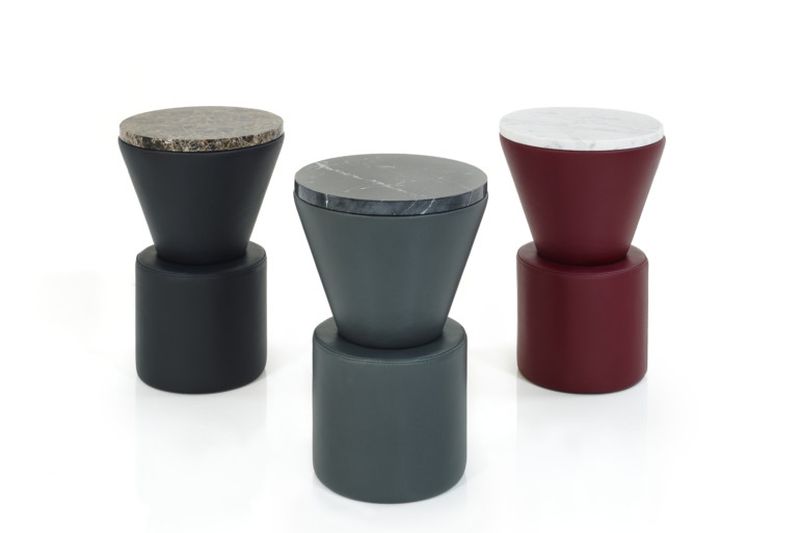 Leather-Side-Table