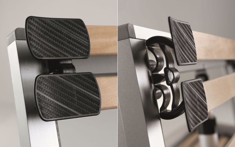 Motion 4 mattress support by Flou can be adjusted with smartphones