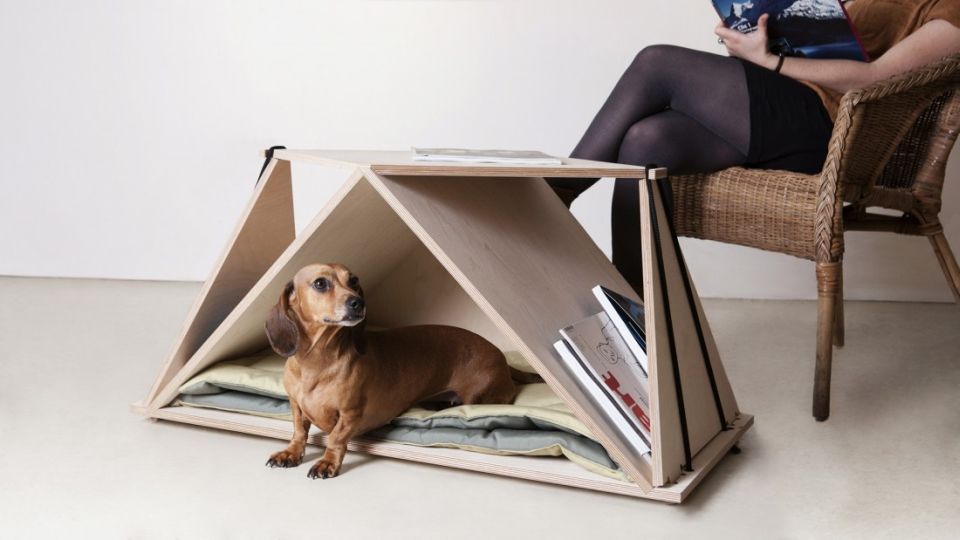 Nidin coffee table by Fabbricabois