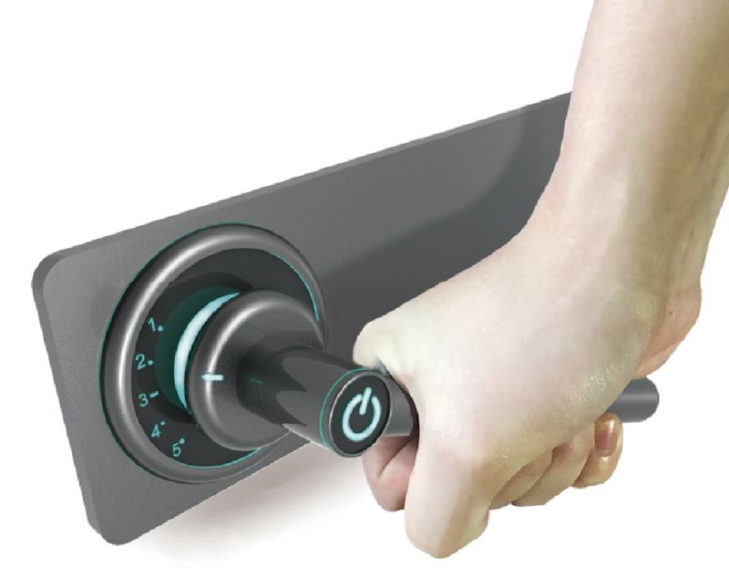 Swing Door Lock comes with blind-friendly mechanism
