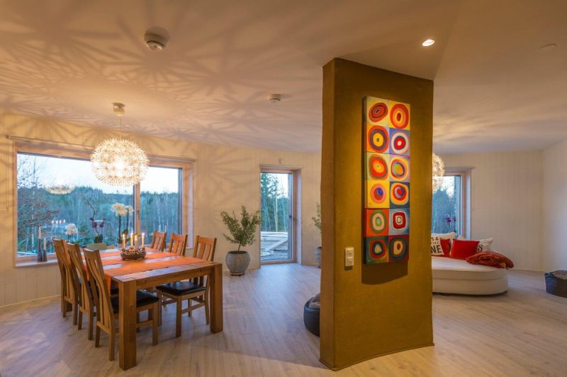 Villa Circuitus is first circular passive house of Sweden