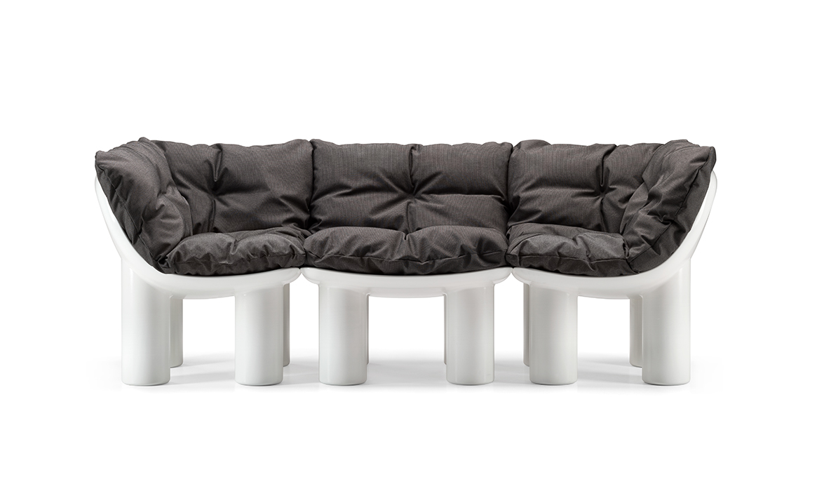 Atene Family furniture collection by Valerio Sommella for Plust Collection to be displayed at Salone del Mobile Milan 2017