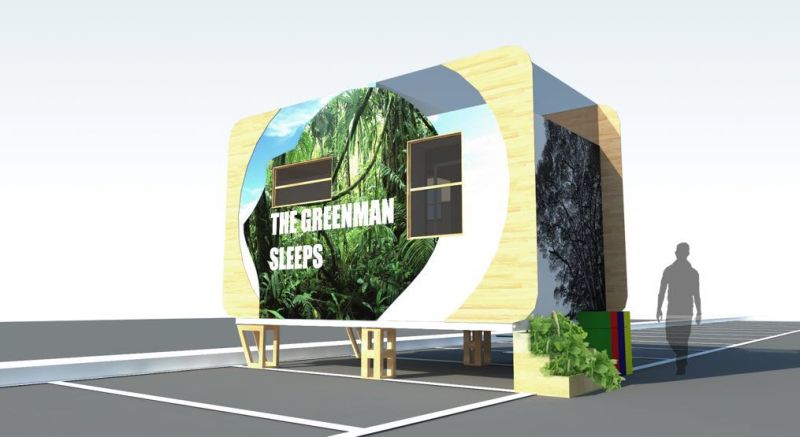 Greenman off-grid tiny home is an affordable housing option with no utility bills