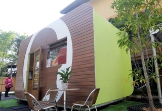 Greenman off-grid tiny home is an affordable housing option with no utility bills