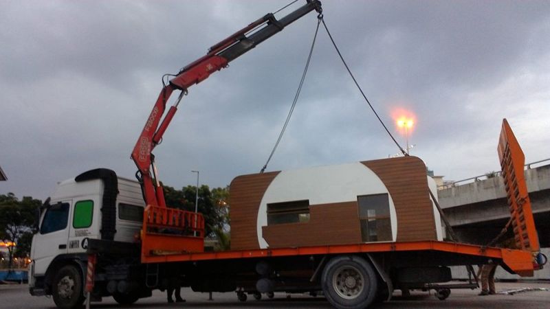 Greenman off-grid tiny home is an affordable housing option with no utility bills