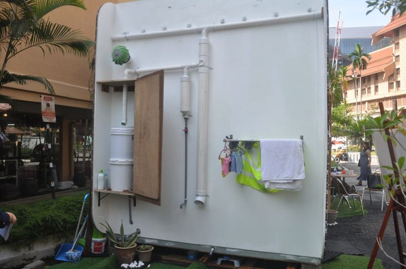 Greenman off-grid tiny home is an affordable housing option with no utility bills