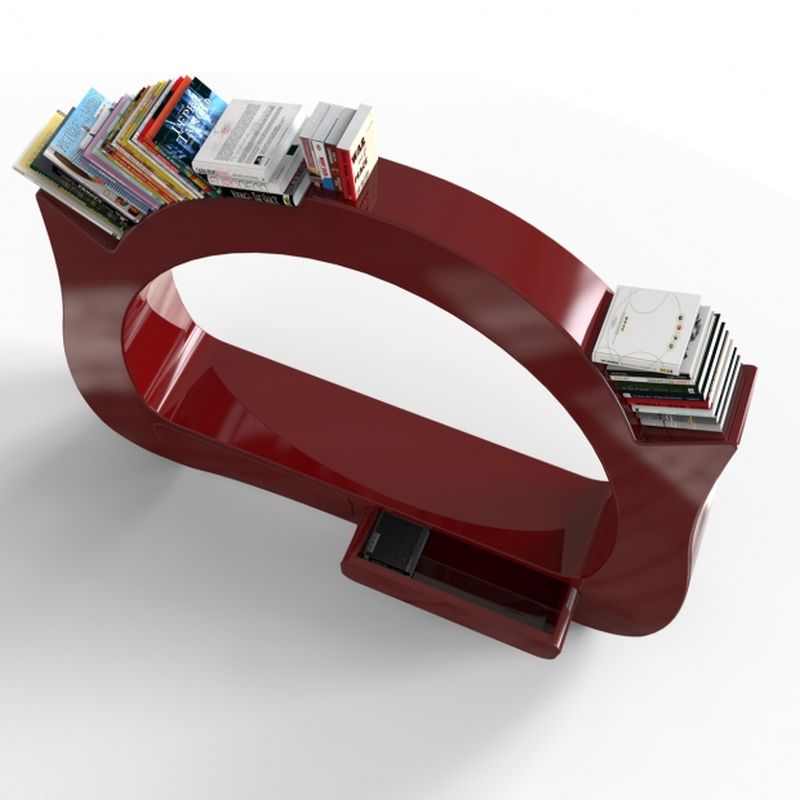 My Space media center is perfect to show off your book collection