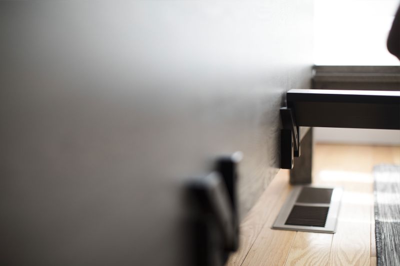 Pons easy to setup bed frame comes with USB ports for charging
