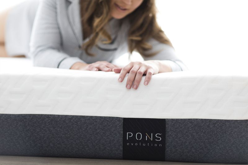 Pons easy to setup bed frame comes with USB ports for charging