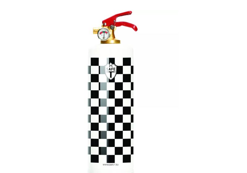 Safe-T designer fire extinguishers fuse safety with style
