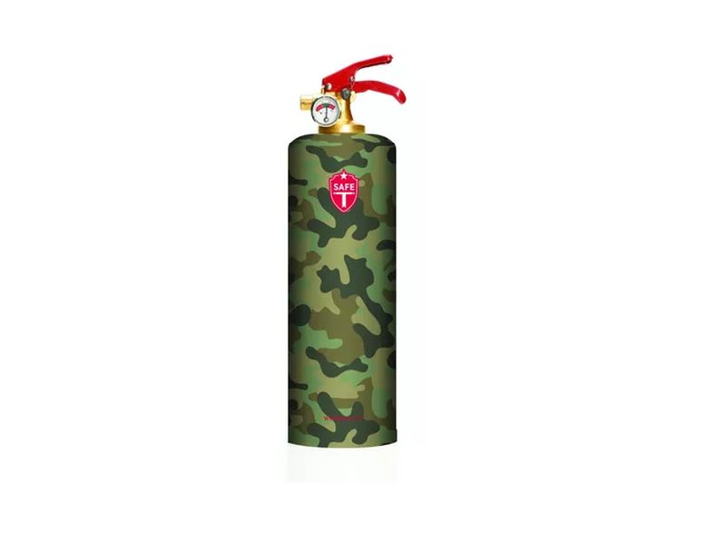 Safe-T chic fire extinguishers fit perfectly in your kitchen