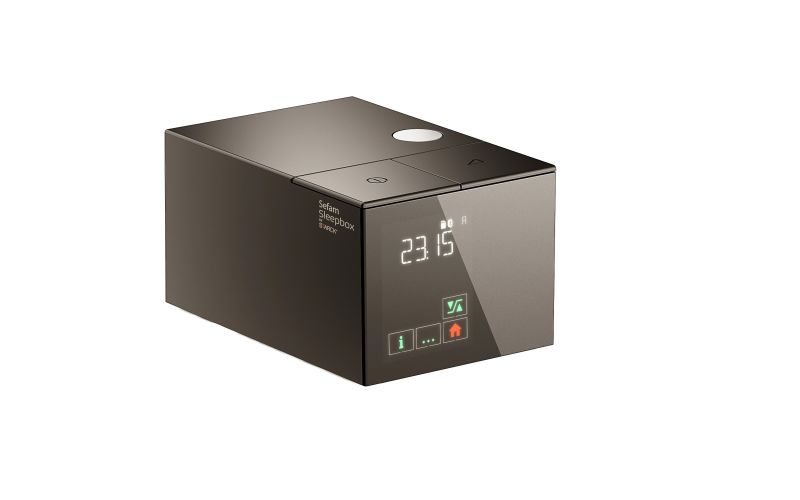 Sleepbox by Philippe Starck is digital CPAP device for sleep apnea patients