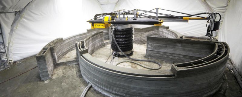 This 3D printed house is built in 24 hours, costs $10K