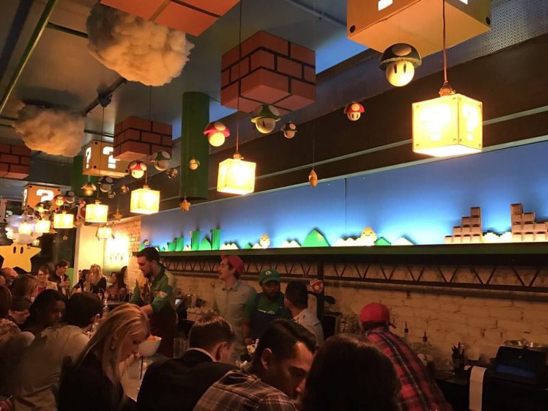 Mariothemed bar is the new attraction in Washington D.C.