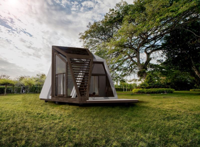 This prefab tiny home can be shipped to your desired location