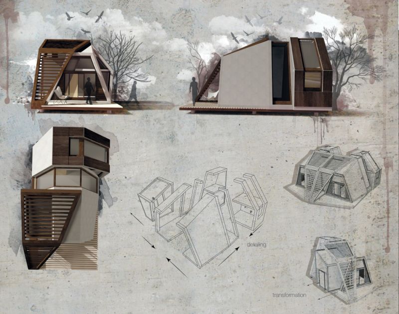This prefab tiny home can be shipped to your desired location