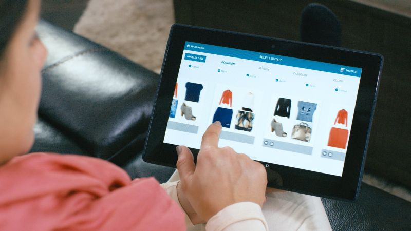 ThreadRobe smart wardrobe dispenses clothes on demand