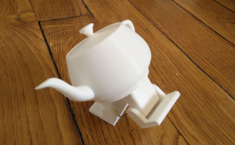 3D printed robotic dancing teapot