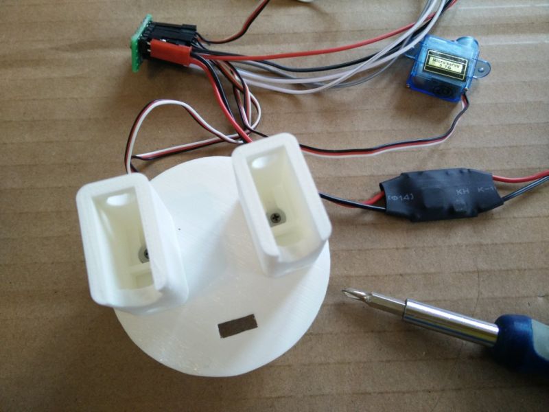 3D printed robotic dancing teapot