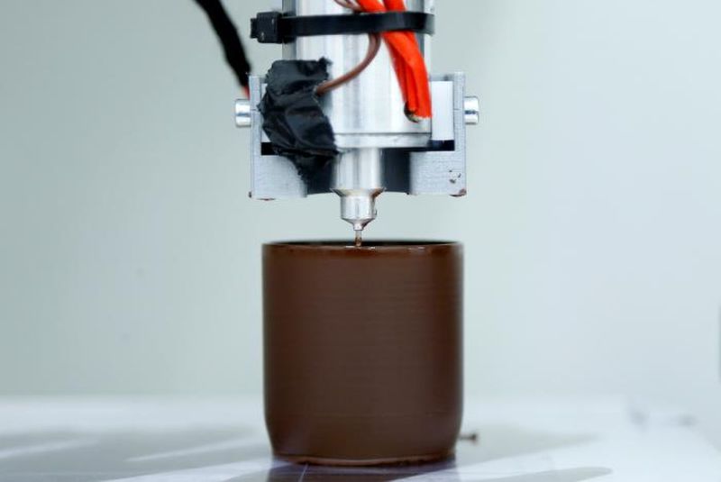 3D printed chocolate