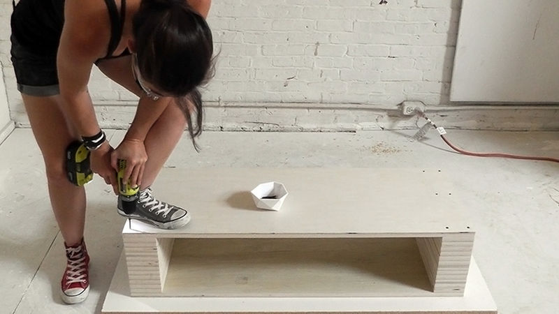 Easy to build DIY rolling garment rack