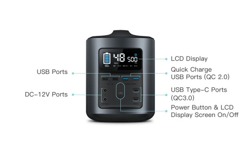EcoFlow Tech introduces River portable power station with AC/DC outlets