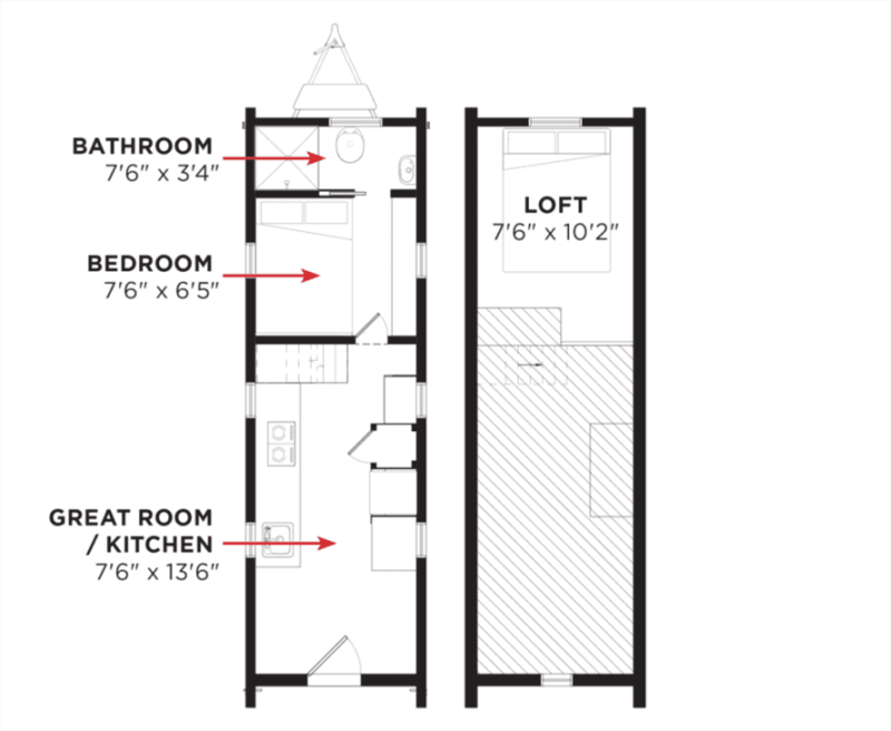 Farallon is farmhouse-inspired tiny home on wheels
