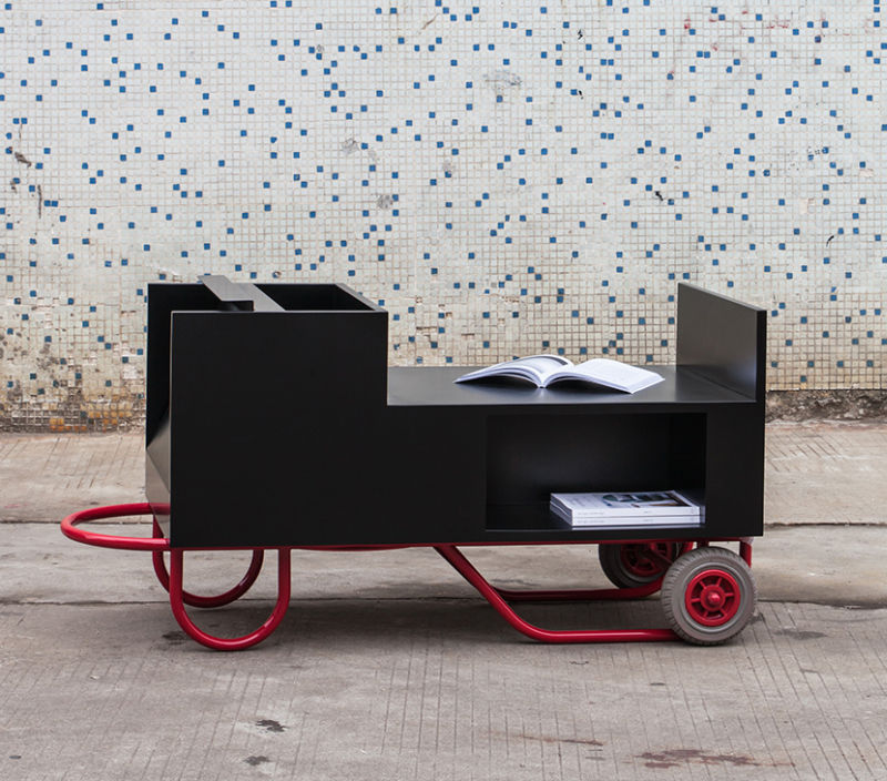 Furniture with wheels is new concept for urban dwellers