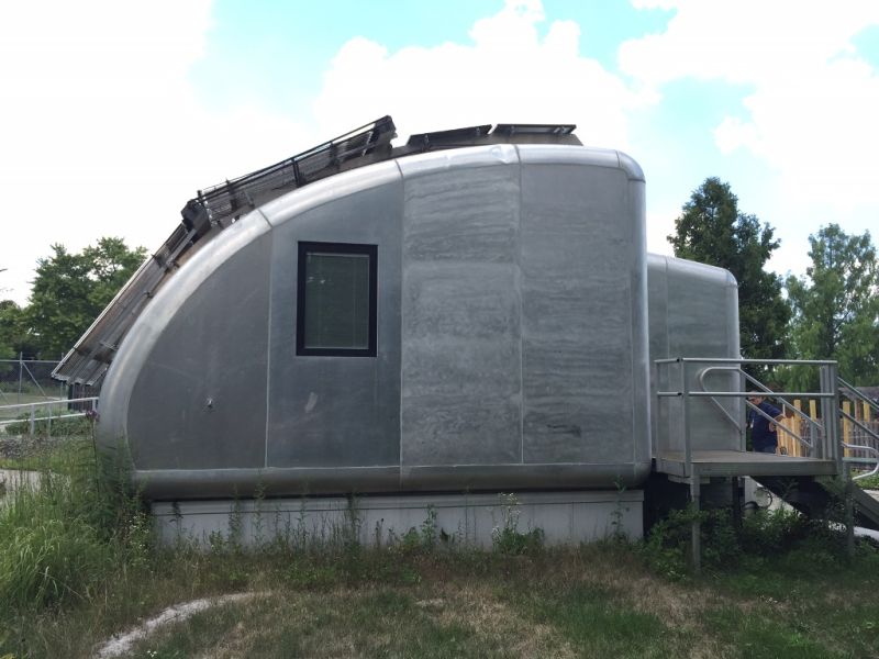 Michigan solar house gets permanent dwellers